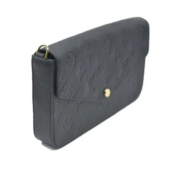 $1720 Louis Vuitton LV Monogram Pochette Félicie Black - Picture 7 of 15